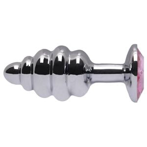 Plug Anal Metal Escalonado 7cm Sexy Import