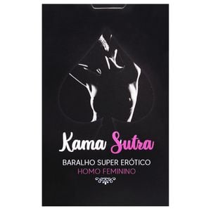 Baralho Kama Sutra Super Erotico Lesbica 55 Cartas Copag