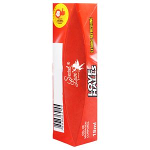 Love Halls Gel Beijavel Resfrescante 18ml Segred Love