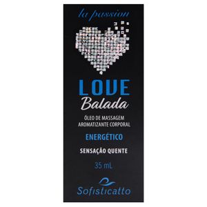 Love Balada Oleo Hot Comestivel 35ml Sofisticatto