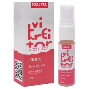 Vibreitor Spray Efeito Vibracao Beijavel 15ml Kalya