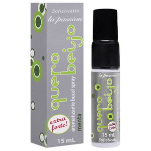 Quero Beijo Aromatizante Bucal Spray 15ml Sofisticatto