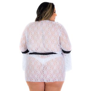 Robe Sensual Ana Julia Plus Size Pimenta Sexy