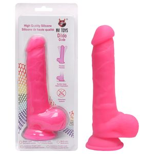 Penis Realistico Silicone Glande Saltada Nv Toys Vipmix