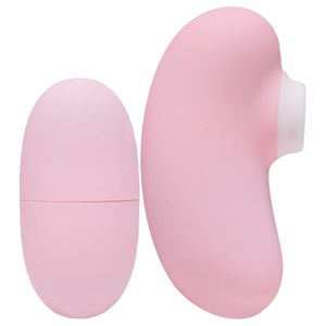 Capsula Vibrador Duplo Estimulos Succoes Usb Vipmix