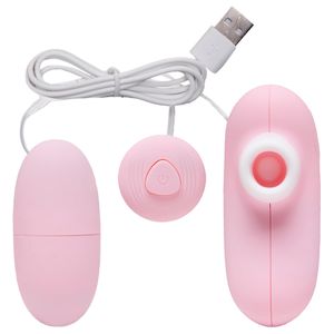 Capsula Vibrador Duplo Estimulos Succoes Usb Vipmix