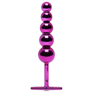 Plug Ball Anal Em Metal Colorido Hard