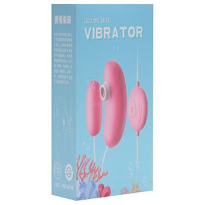 Capsula Vibrador Duplo Estimulos Succoes Usb Vipmix