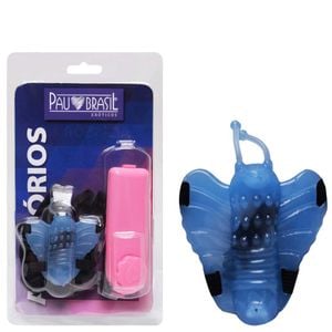 Vibrador Micro Butterfly 6 X 6cm Pau Brasil