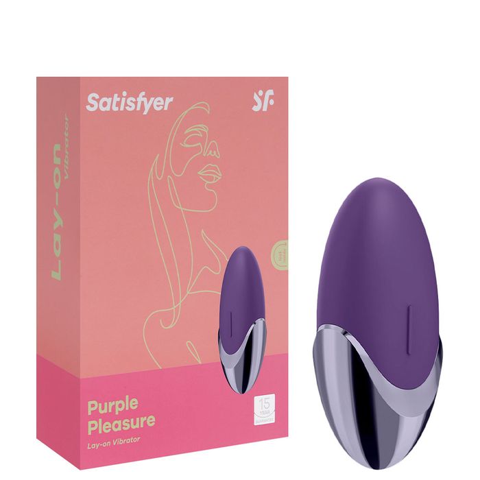 Purple Pleasure Lay-on Vibrador Satisfyer Intt