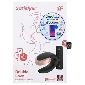 Double Love Vibrador Casal Luxo Satisfyer Intt