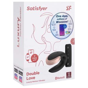 Double Love Vibrador Casal Luxo Satisfyer Intt