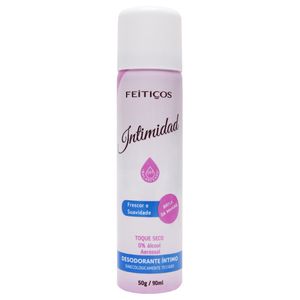 Intimidad Desodorante Intimo Aerossol 90ml Feiticos