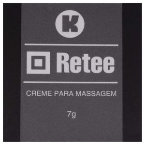 Retee Pomada Retardante Masculino 7g Kgel