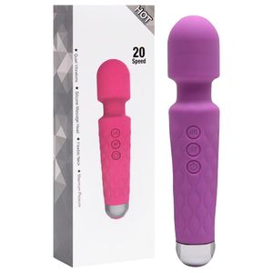 Vibrador Varinha Magica 20 Velocidades Hot Sexy Import