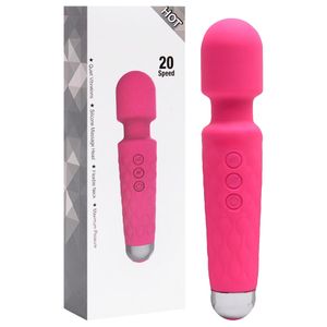 Vibrador Varinha Magica 20 Velocidades Hot Sexy Import