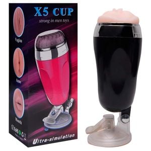 Masturbador Masculino Cyber X5 Cup Vagina Vipmix