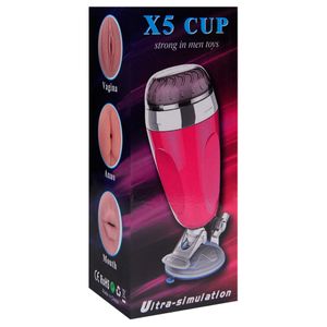 Masturbador Masculino Cyber X5 Cup Vagina Vipmix