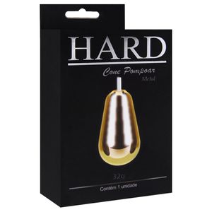 Cone Vaginal Em Metal Cor Dourado 32g Hard