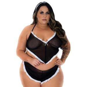 Fantasia Plus Size Copeira De Luxo Pimenta Sexy