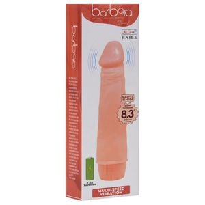 Penis Vibrador Silicone 215 X 4cm Baile Sexy Import