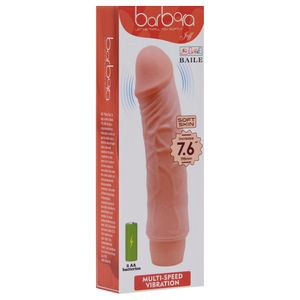 Penis Vibrador Silicone 195 X 4cm Baile Sexy Import