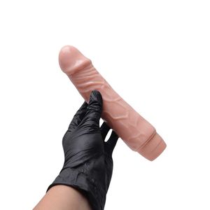 Penis Vibrador Silicone 195 X 4cm Baile Sexy Import