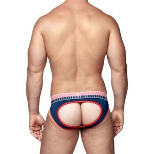 Jock Open Back Suplex Azul America Sd Clothing