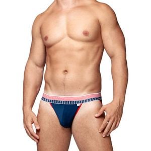 Jock Open Back Suplex Azul America Sd Clothing