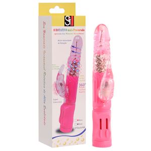 Vibrador Rotativo Rabbit Dupla Estimulacao Sexy Import