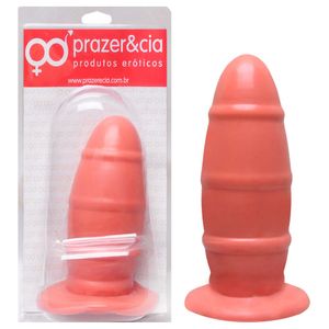 Plugao Penis Borracha Macica 17 X 7cm Prazer E Cia