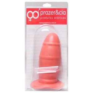 Plugao Penis Borracha Macica 17 X 7cm Prazer E Cia