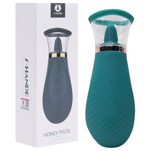 Vibrador Clitoris 9 Funcoes Pistil S Hande Sexy Import