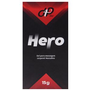 Hero Gel Masculino Potencia 15g D4p Sex