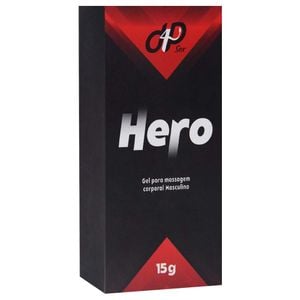 Hero Gel Masculino Potencia 15g D4p Sex