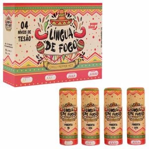 Lingua De Fogo 4 Niveis De Tesao Pepper Blend