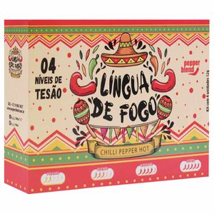 Lingua De Fogo 4 Niveis De Tesao Pepper Blend