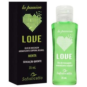 Love Hot Oleo Beijavel Massagem 35ml Sofisticatto