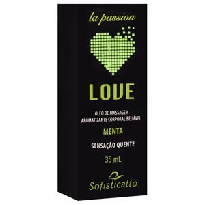 Love Hot Oleo Beijavel Massagem 35ml Sofisticatto