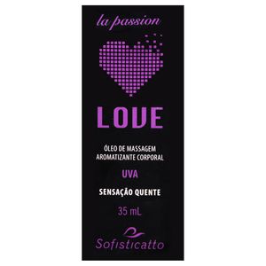 Love Hot Oleo Beijavel Massagem 35ml Sofisticatto