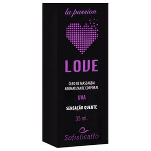 Love Hot Oleo Beijavel Massagem 35ml Sofisticatto