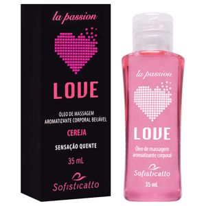 Love Hot Oleo Beijavel Massagem 35ml Sofisticatto