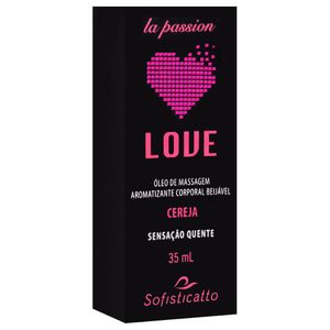 Love Hot Oleo Beijavel Massagem 35ml Sofisticatto