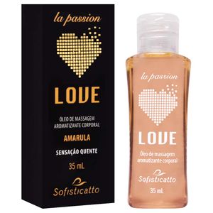 Love Hot Oleo Beijavel Massagem 35ml Sofisticatto