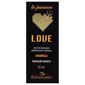 Love Hot Oleo Beijavel Massagem 35ml Sofisticatto