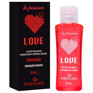 Love Hot Oleo Beijavel Massagem 35ml Sofisticatto