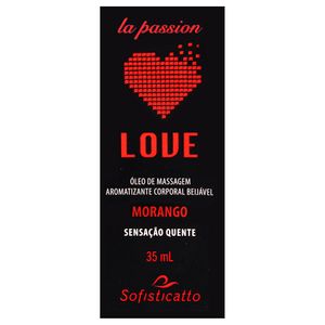 Love Hot Oleo Beijavel Massagem 35ml Sofisticatto