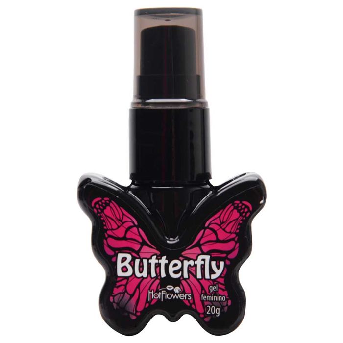 Butterfly Gel Vibrador Feminino 20g Hot Flowers