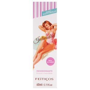 Intimidad Desodorante Intimo 60ml Feiticos