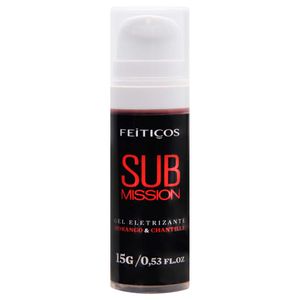 Submission Gel Beijo De Sudito Eletrizante 15g Feiticos